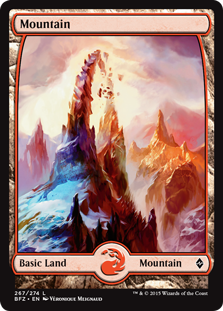 Mountain (267) - Full Art